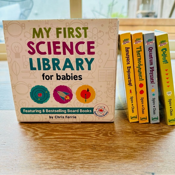 Science Library for Babies, Lot of 12 books for toddler Baby Loves Board Book - Picture 14 of 16